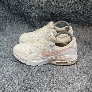 Nike Air Max Excee White Barely Rose Shoes Size 8 Womens